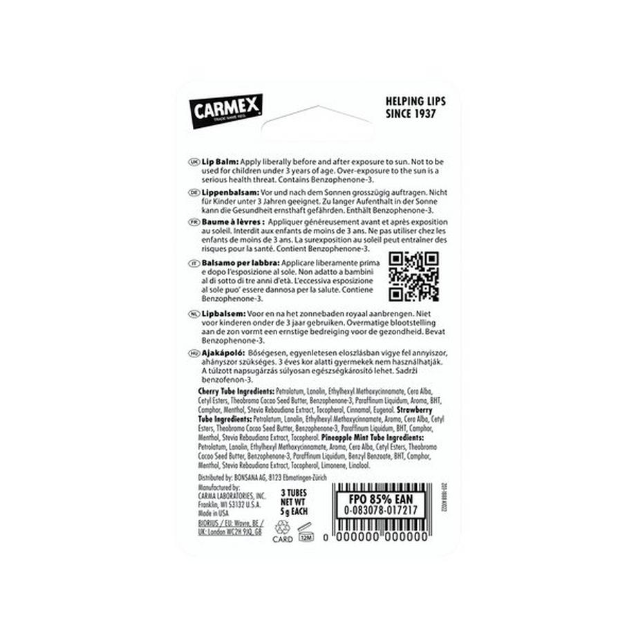 CARMEX Mini Trio Mini Trio Lippenpflege 