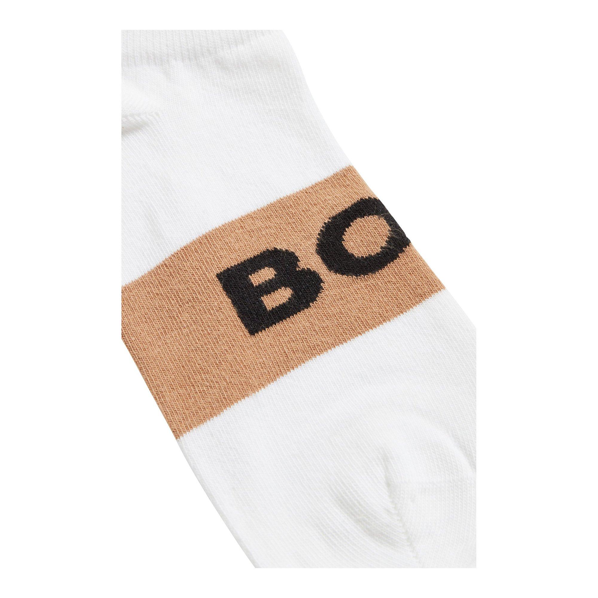 BOSS Sneaker 2Pack Logo Lot de 2 paires de chaussettes sneakers 