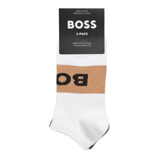 BOSS Sneaker 2Pack Logo Lot de 2 paires de chaussettes sneakers 