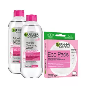 Micellar Cleansing Water Duo + Eco Pads