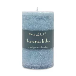 SCHULTHESS Bougie parfumée Aromatic Relax Gris-Bleu