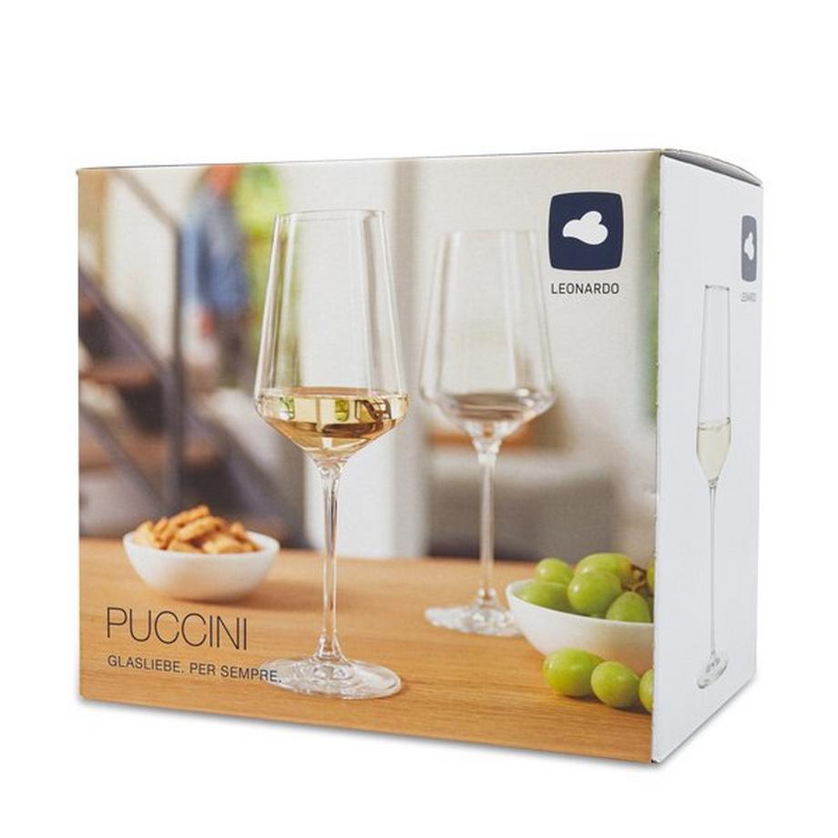 LEONARDO Bicchieri da vino bianco 6 pz Puccini 