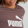 PUMA ESS Logo T-Shirt Aubergine