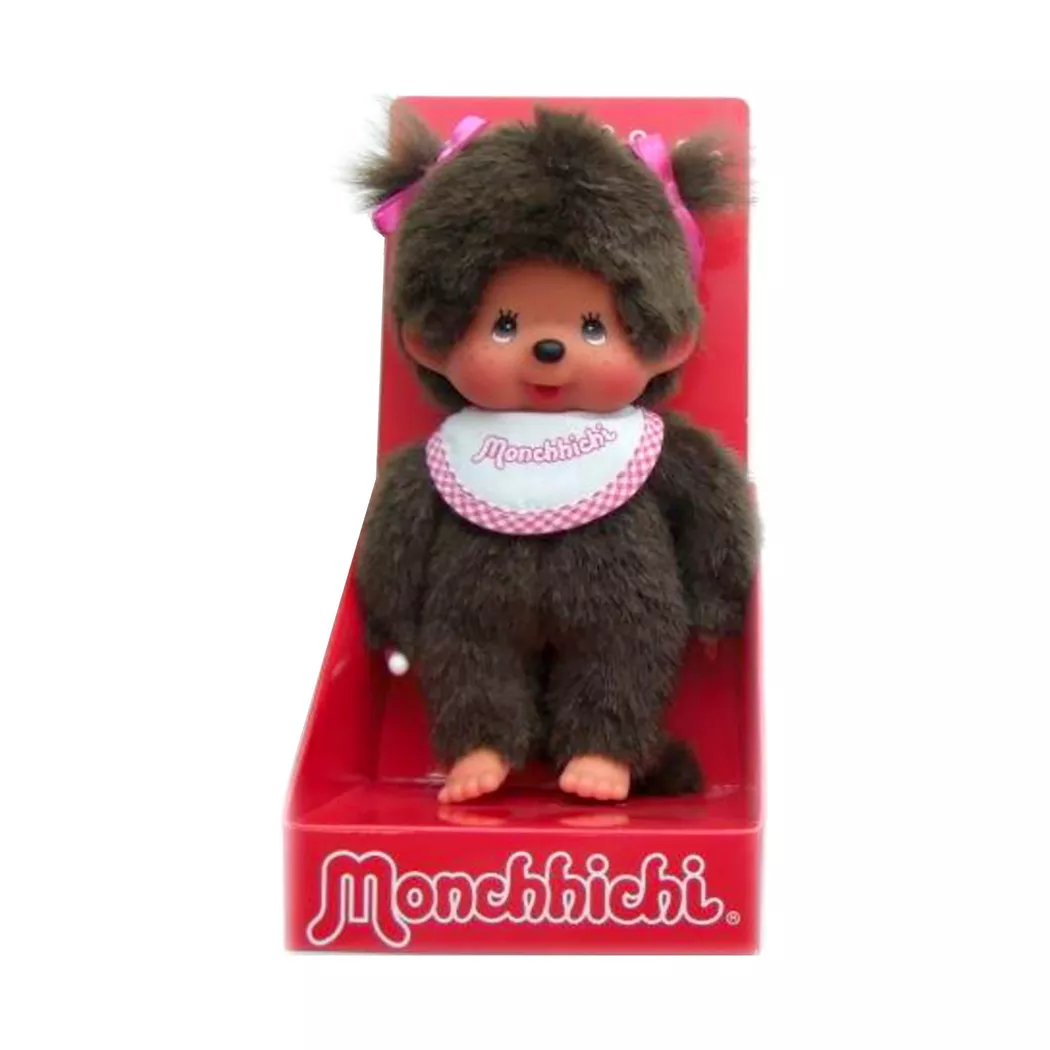 Monchhichi -  Classic Girl pink, 20cm