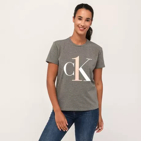 Calvin Klein CK One T-shirt girocollo, manica corta Grigio