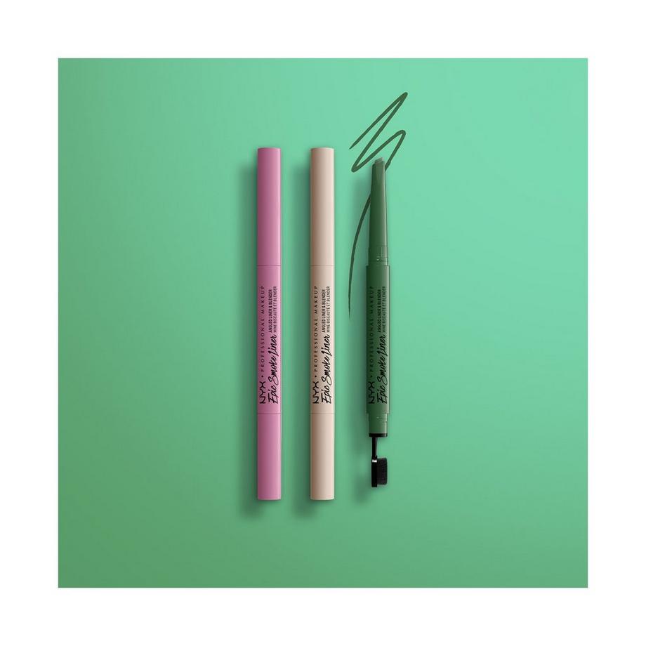 NYX-PROFESSIONAL-MAKEUP Epic Smoke Liner Angled Liner & Blender Epic Smoke Liner Angled Liner & Blender 
