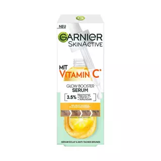 GARNIER SKIN ACTIVE Garnier Skin Active Vitamin C Sérum  30 ml Vitamin C* Glow Booster Serum  
