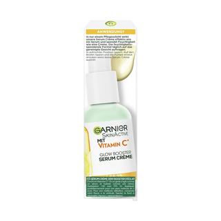 GARNIER S.ACT VITAMIN C SER CR PB50ML DEFR Vitamin C* 2in1 Glow Booster Serum Crème 