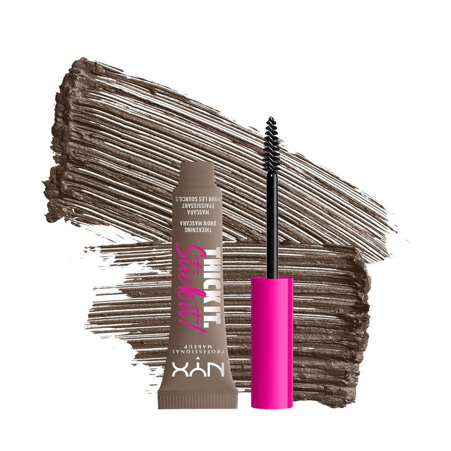NYX-PROFESSIONAL-MAKEUP THICK IT STICK IT BROW MASCARA Thick it. Stick it! Brow Mascara 