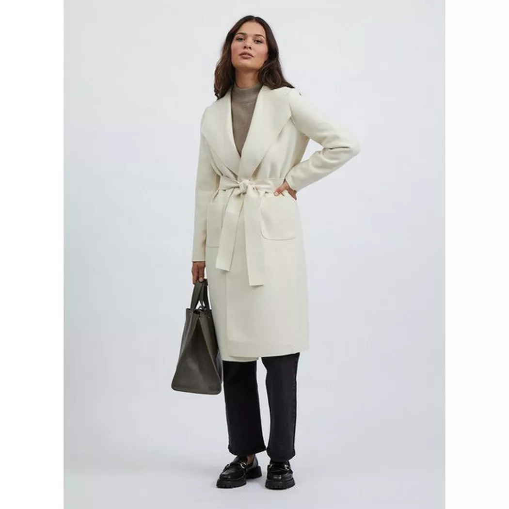 VILA - Trenchcoat, für Damen, Ecru, Größe XS