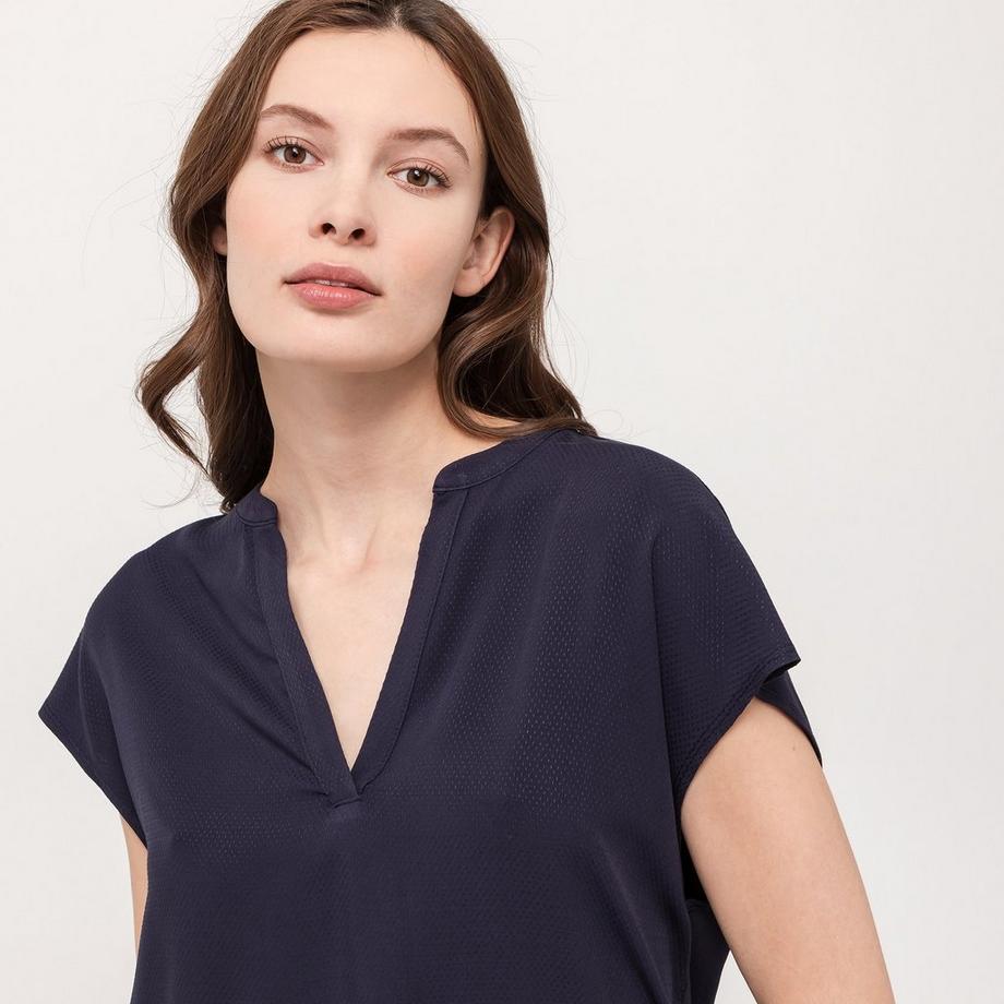 S. Oliver Red Label T-shirt tunique col en V coupe ample  
