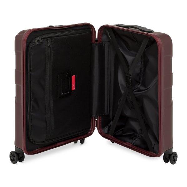 PACK EASY 55 CM, Hartschalenkoffer, Spinner Diamond Bordeaux