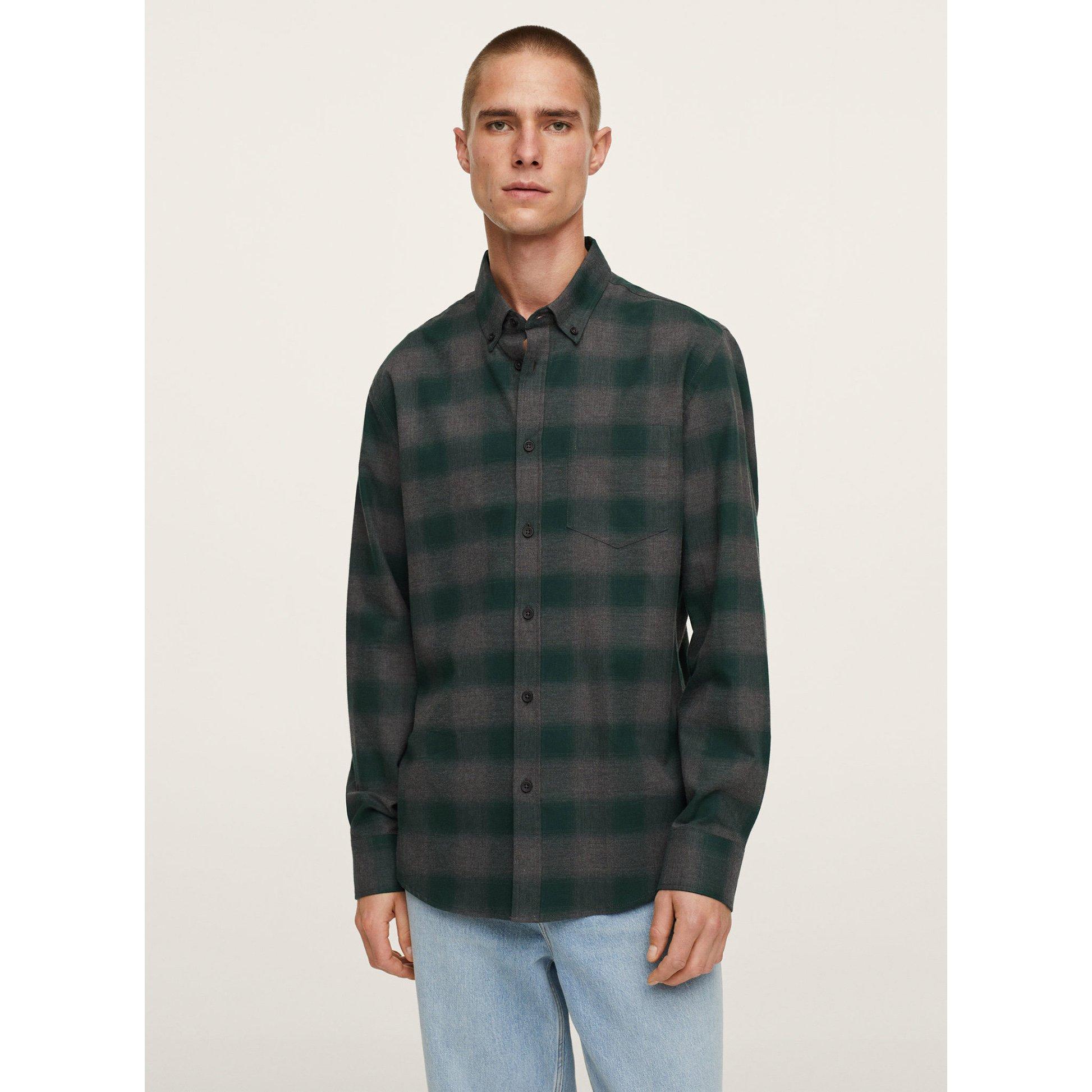Mango Man Chemise à manches courtes PAULO Khaki