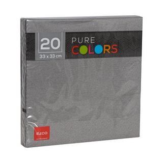 elco Papierservietten, 20 Stück Pure Colors 