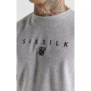 Sik Silk Felpa siksilk l/s essential rib sweater Grigio 1