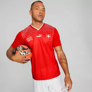 PUMA Schweiz Maglia di calcio cas Replica 
