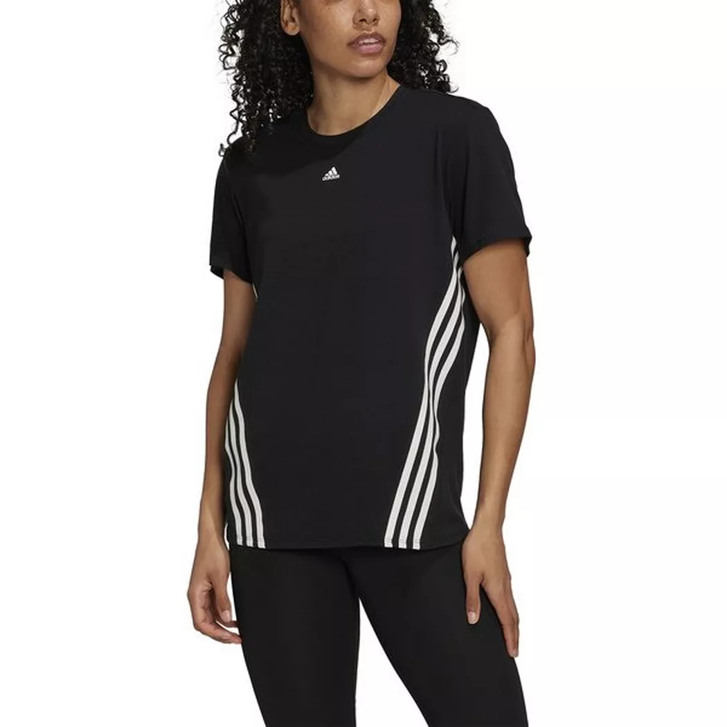 Adidas - T-Shirt, Wtr Icns 3s T, XL, Black