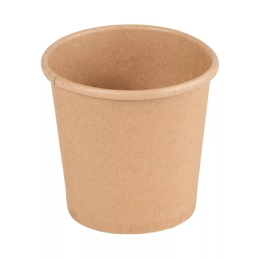 - Kaffeebecher, 12 Stück, 200 ml, Braun