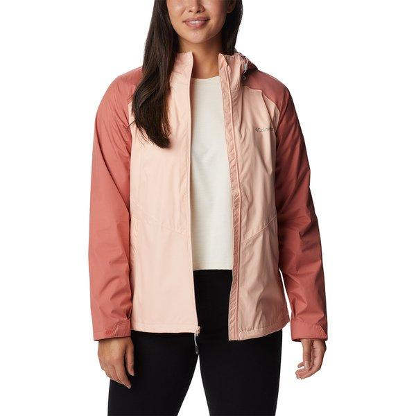 Image of Trekkingjacke Mit Kapuze Damen Tropical M