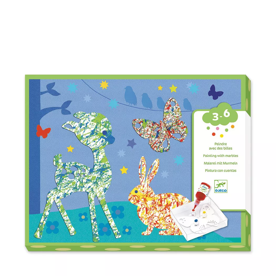 Djeco - Malset, Murmeltiere, Set, Multicolor
