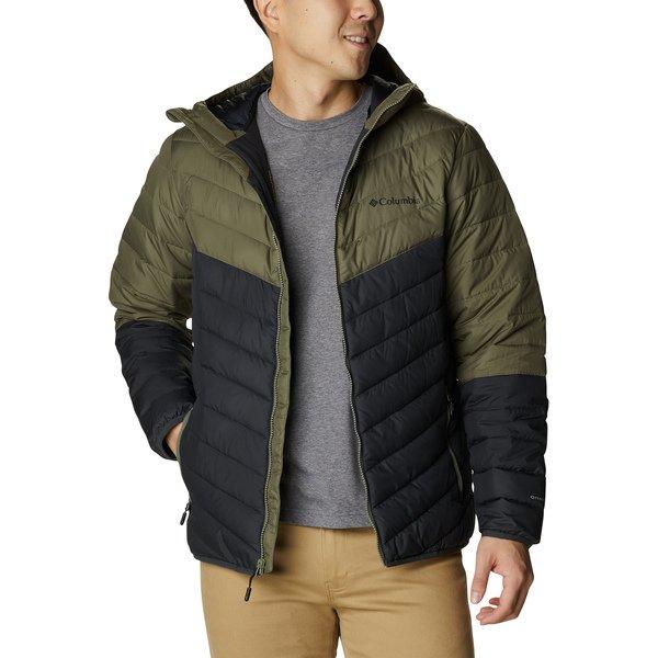 Image of Trekkingjacke Mit Kapuze Herren Waldgrün M