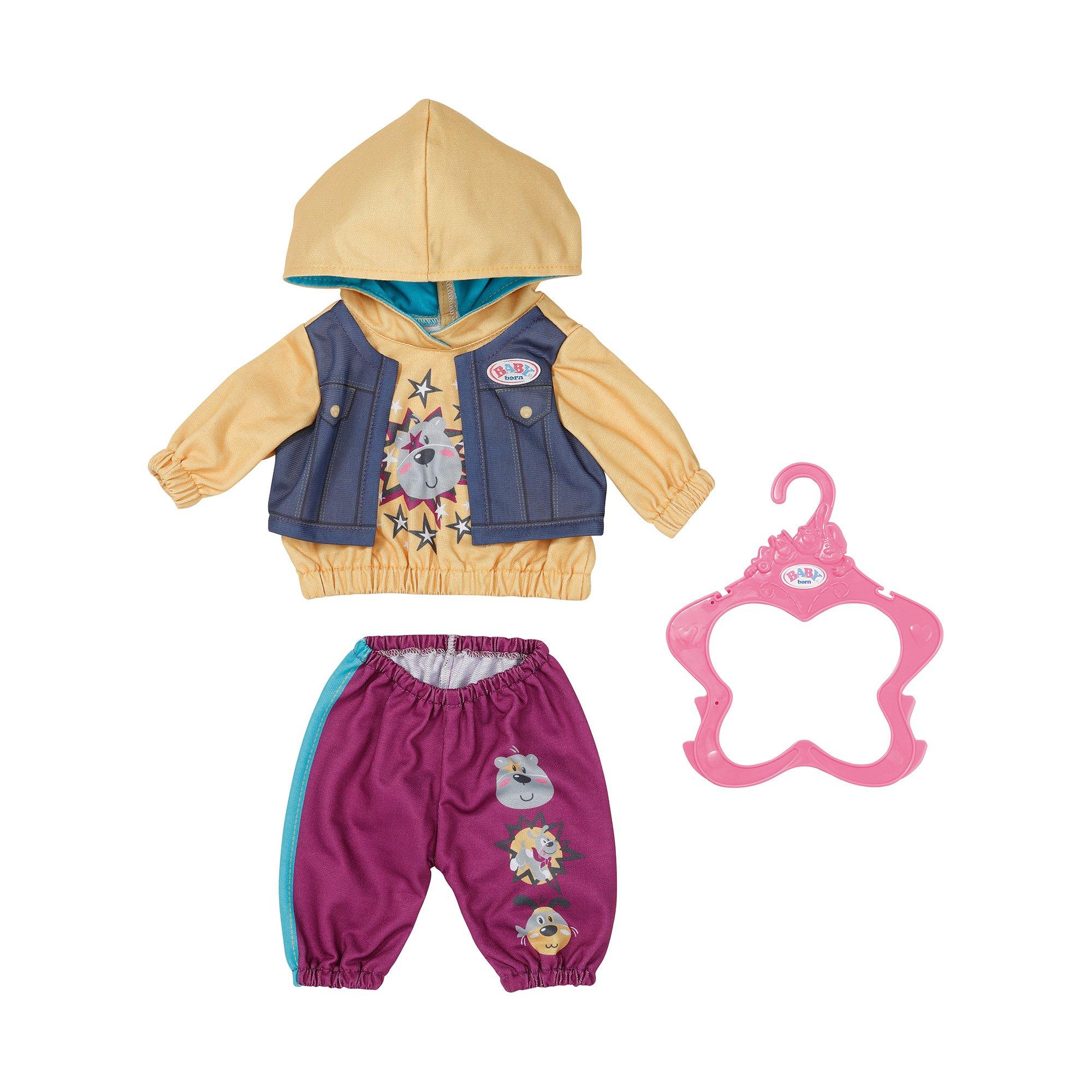 Zapf creation  Baby Born Outfit con cappuccio  