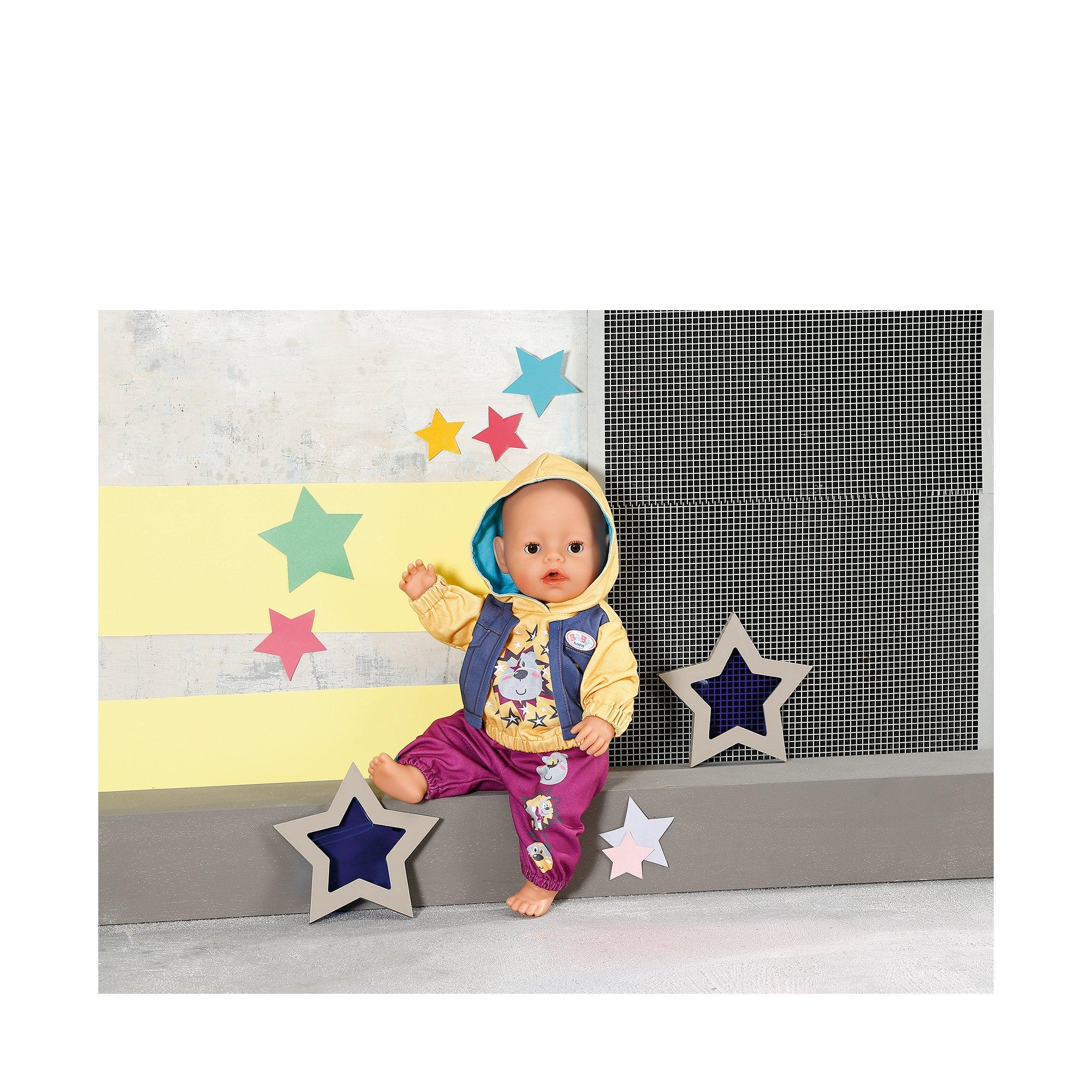 Zapf creation  Baby Born Outfit con cappuccio  