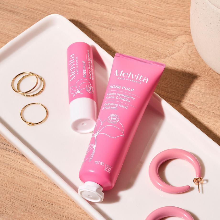 Melvita  Rose Pulp Balsamo Labbra Idratante 