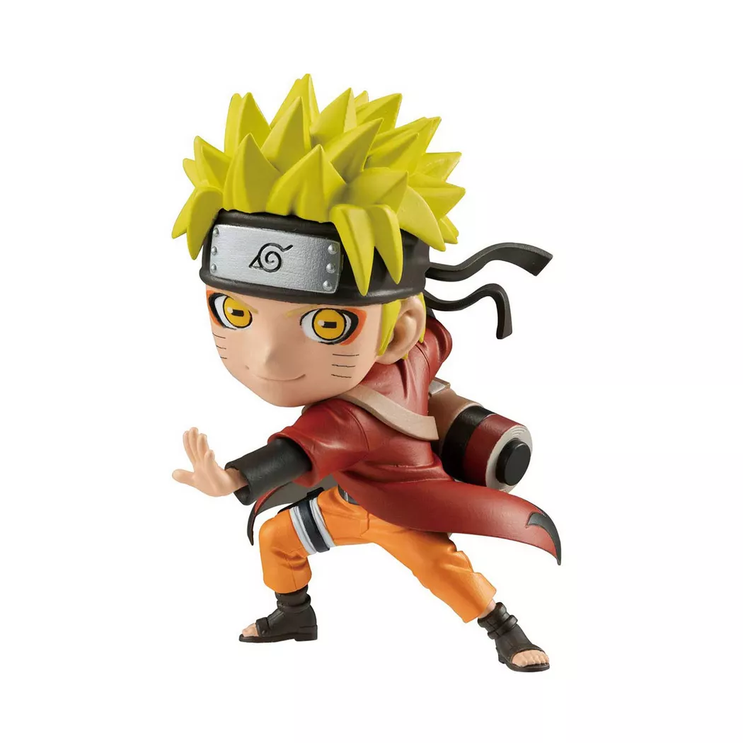 Bandai - Chibi Masters Naruto Figur, Zufallsauswahl, 8cm, Multicolor