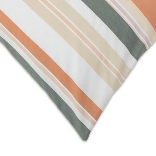 Manor Ketar Gestreifter Satin Kissenbezug  