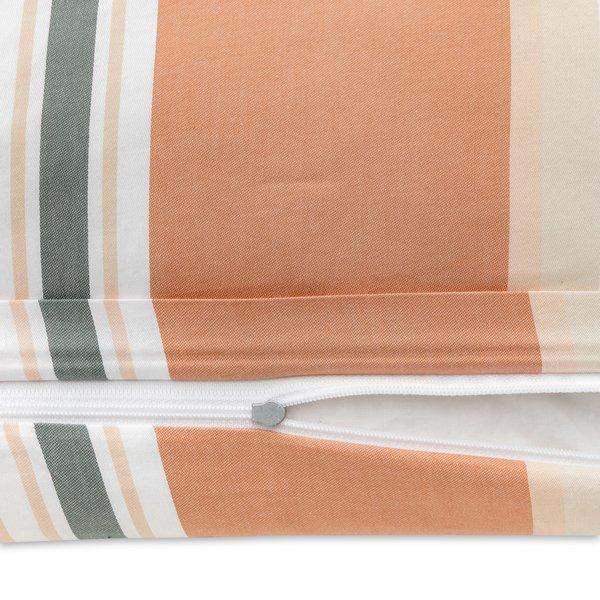 Manor Ketar Gestreifter Satin Kissenbezug  