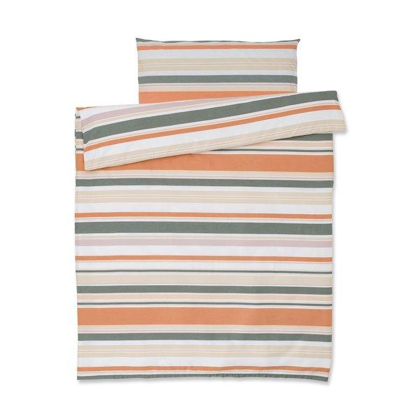 Manor Ketar Gestreifter Satin Kissenbezug  