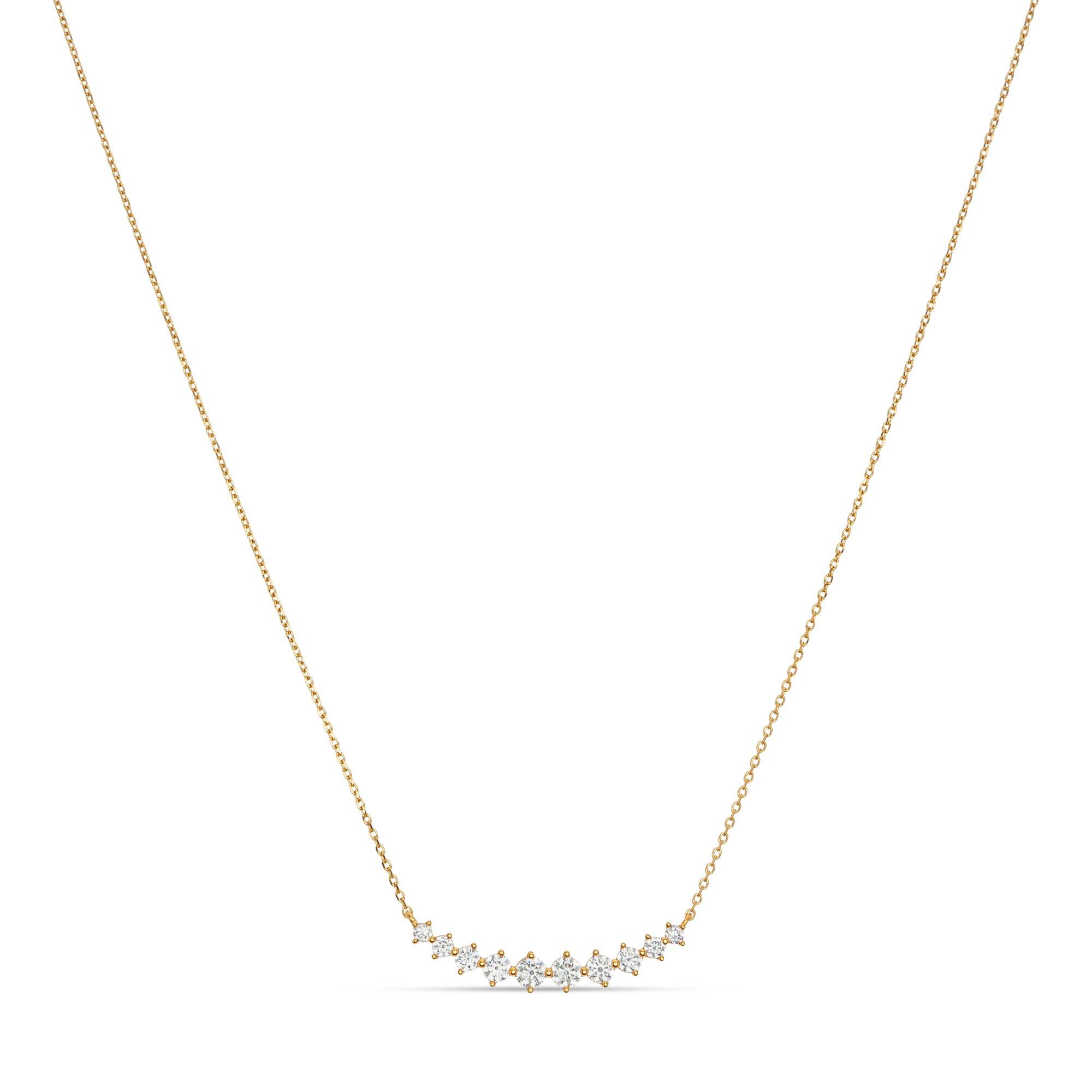 L' Atelier Gold 18 Karat by Manor  Set Halskette/Ohrschmuck 