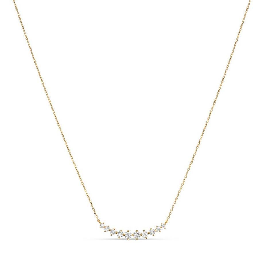 L' Atelier Gold 18 Karat by Manor  Set Halskette/Ohrschmuck 