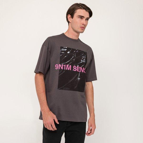 Image of SENSE T-Shirt SENSE Black Chrome T-Shirt - XS