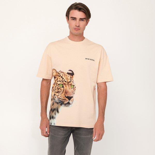 Image of SENSE T-Shirt SENSE Leopard T-Shirt - M