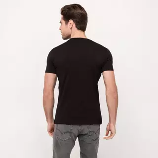 Calvin Klein Jeans T-shirt, Slim Fit, manches courtes INSTITUTIONAL LOGO  SLIM SS T-SHIRT Noir