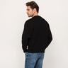 Calvin Klein Jeans Sweat-shirt TWO TONE MONOGRAM CREW NECK Noir