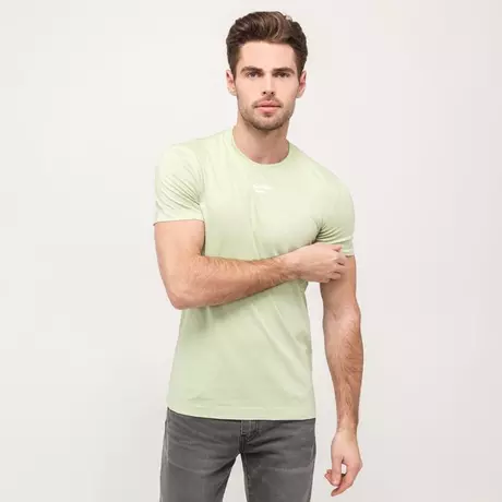 Calvin Klein Jeans T-Shirt STACKED LOGO TEE Verde Menta