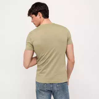 Calvin Klein Jeans T-Shirt STACKED LOGO TEE Khaki
