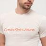 Calvin Klein Jeans T-Shirt TWO TONE MONOGRAM T-SHIRT Beige