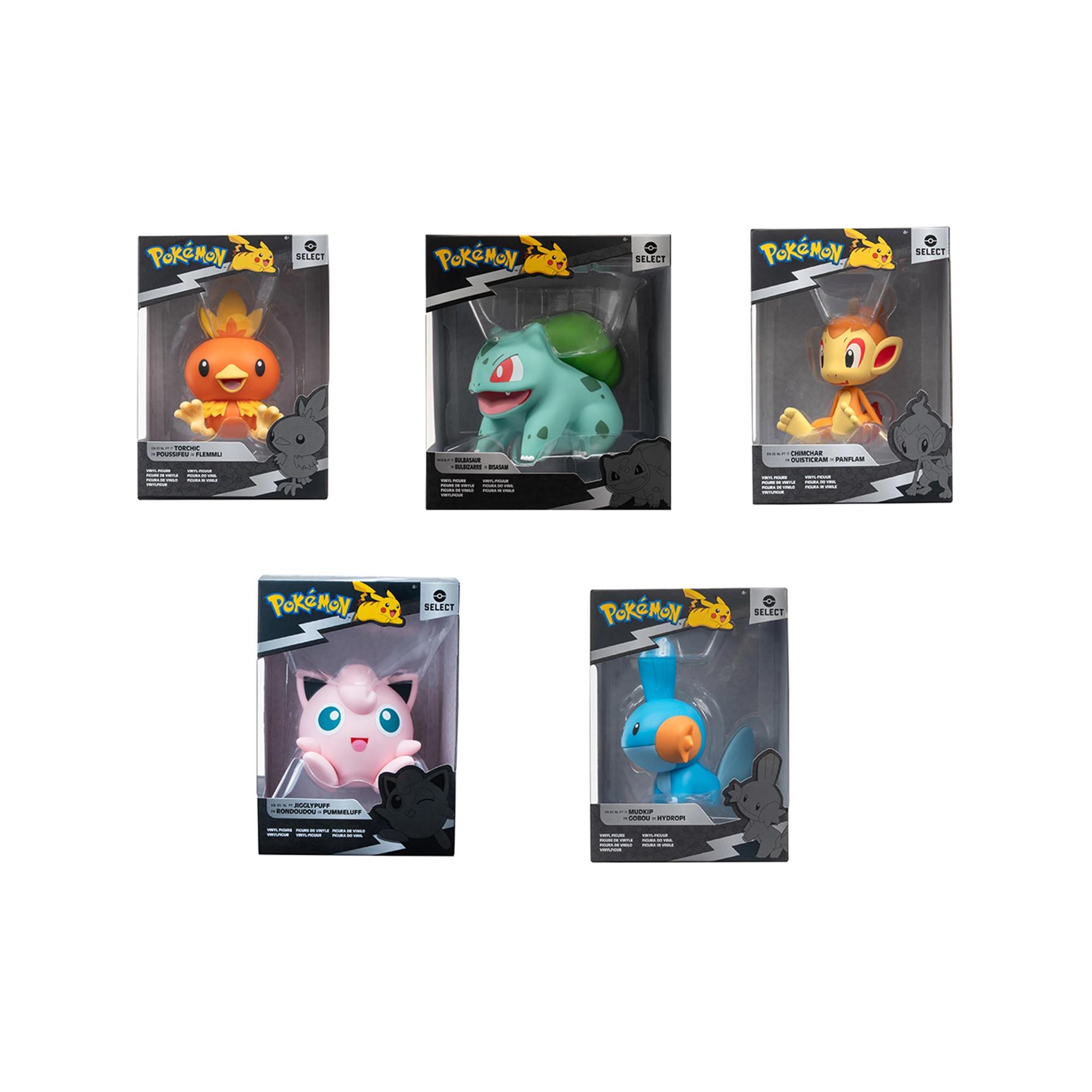 jazwares  Pokémon Figurines en vinyle, assortiment aléatoire 