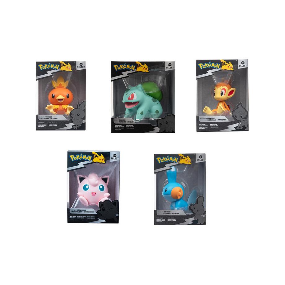 jazwares  Pokémon Figurines en vinyle, assortiment aléatoire 
