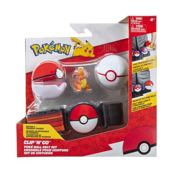 jazwares  Pokémon Clip'n'Go Poké Set, modelli assortiti 