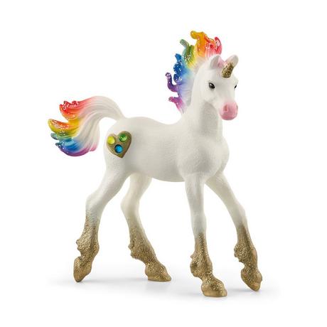 Schleich  70727 Unicorno arcobaleno, puledro 