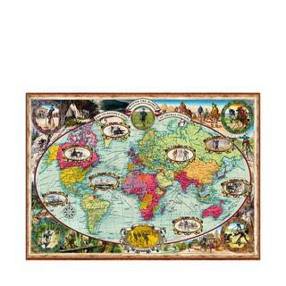 Ravensburger  Puzzle, Giro del mondo in bicicletta - 1000 pezzi 