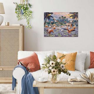 Ravensburger  Puzzle, Pinke Flamingos - 1000 Teile 