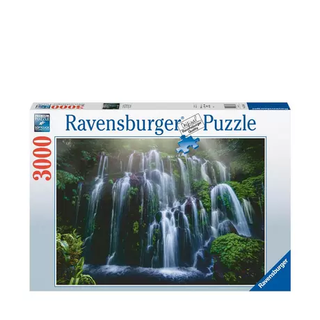 Ravensburger  Puzzle, Cascate indonesiane - 3000 pezzi Multicolore