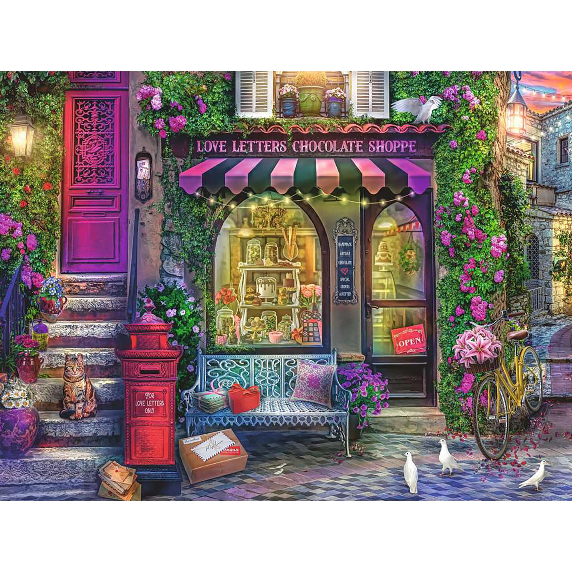 Ravensburger  Puzzle, Liebesbriefe und Schokolade - 1500 Teile 