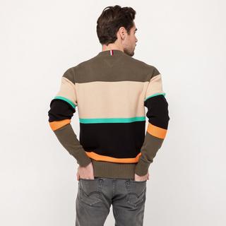 TOMMY HILFIGER COLOURBLOCK STRUCTURE SWEATER Pullover 